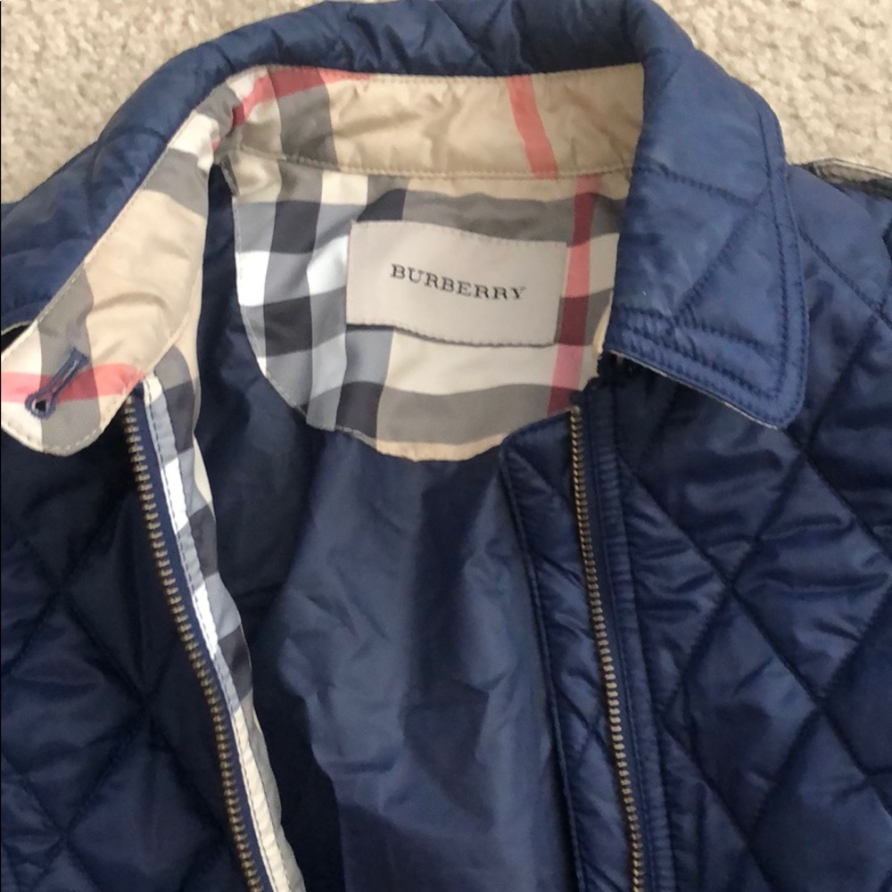 Barely worn Burberry jacket